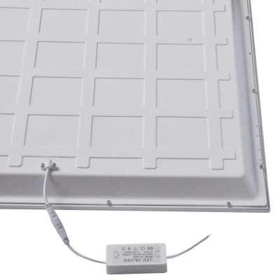 3600lm 30000h square 6000k 40W aluminum white frame 600*600 595*696 back backlit led panel light